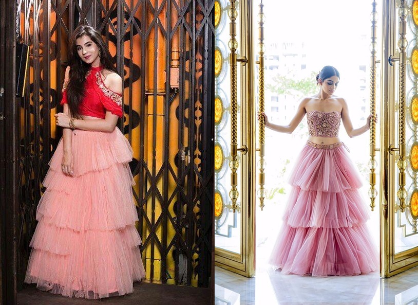 Indo western dresses for engagement party online